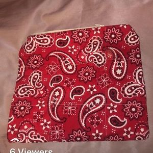 Handmade zipper pouch